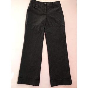 LOFT Petite Gray Wool Pants 2P
